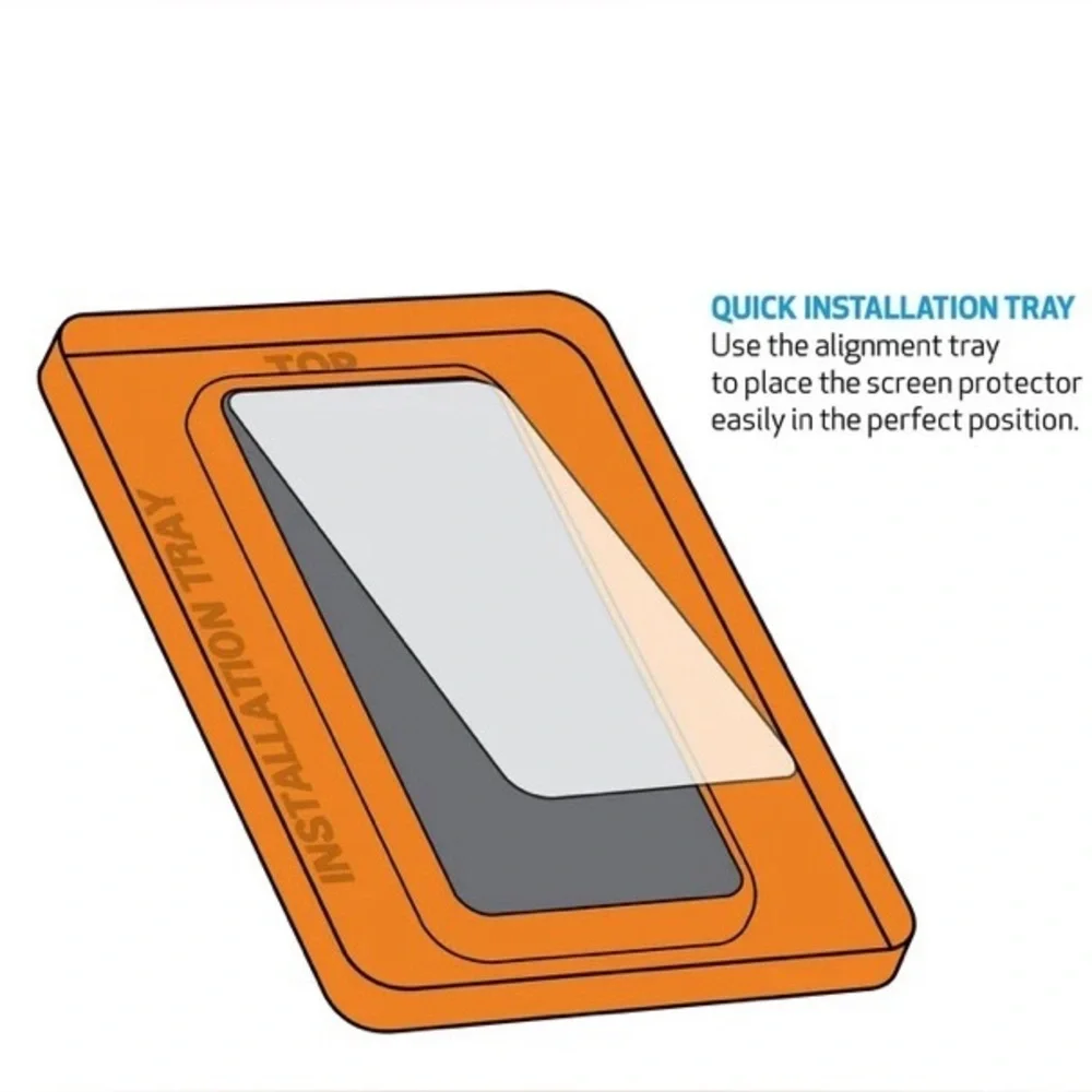 Samsung Galaxy A03s ~Tempered Glass Screen Protector - Black New